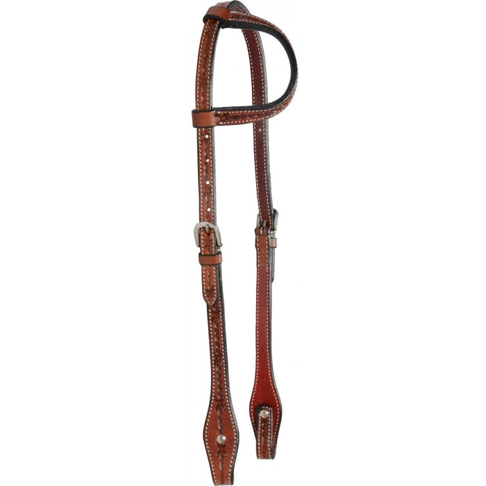 COUNTRY LEGEND BARB WIRE ONE EAR HEADSTALL - TackN'Bark