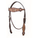 COUNTRY LEGEND TWO-TONE BROWBAND HEADSTALL - TackN'Bark