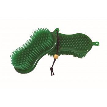 ECO PURE JELLY RUBBER TWO-SIDED WONDER BRUSH - TackN'Bark