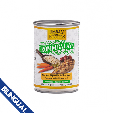 FROMM® FROMMBALAYA™ CHICKEN, VEGETABLE, & RICE STEW WET DOG FOOD - TackN'Bark