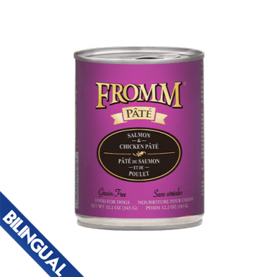 FROMM SALMON & CHICKEN PATE WET DOG FOOD - TackN'Bark