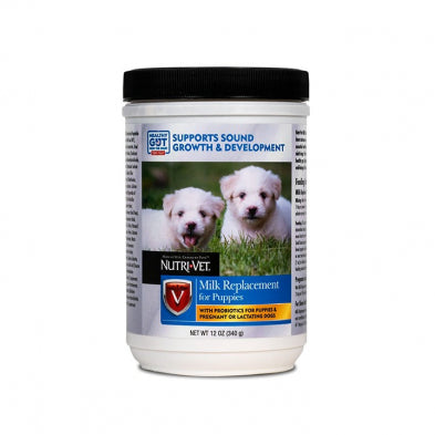 NUTRI-VET® MILK REPLACER WITH OPTI-GUT™ 12.2 OZ FOR PUPPIES