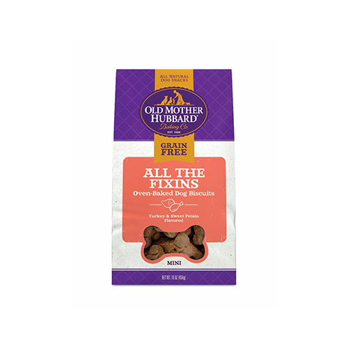 OLD MOTHER HUBBARD® GRAIN FREE ALL THE FIXINS OVEN-BAKED DOG BISCUITS