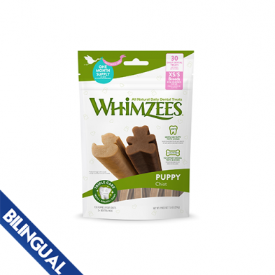 WHIMZEES™ PUPPY MEDIUM/LARGE (14 CT) DENTAL CHEW FOR DOGS